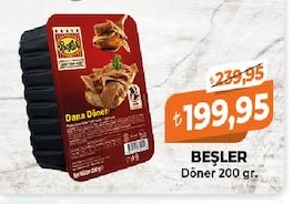Beşler Dana Döner 200 Gr.