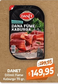 Danet Dilimli Füme Kaburga 70 G
