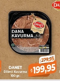 Danet Dilimli Kavurma 100 G