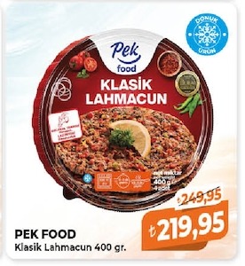 Pek Food Klasik Lahmacun 400 Gr.