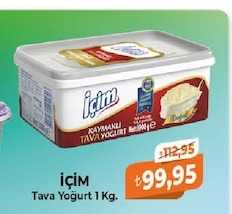 İçim Kaymaklı Tava Yoğurt 1 Kg