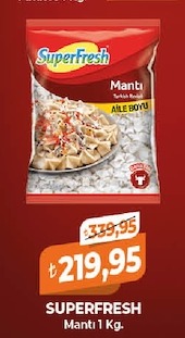 Superfresh Manti 1 Kg.