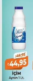 İçim Ayran 1 Lt.