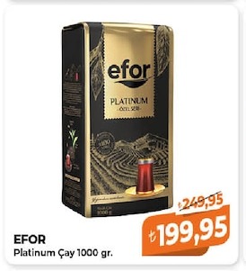Efor Platinum Çay 1000 Gr.