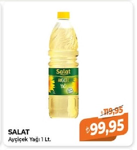 Salat Ayçiçek Yağı 1 Lt.