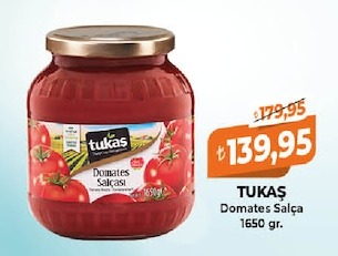 Tukaş Domates Salça 1650 Gr.