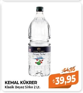Kemal Kükrer Klasik Beyaz Sirke 2 Lt.