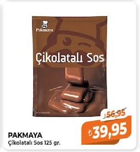 Pakmaya Çikolatalı Sos 125 Gr