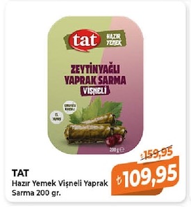 Tat Hazir Yemek Visneli Yaprak Sarma 200 Gr.