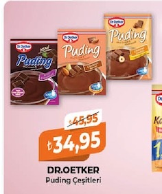 Dr. Oetker Puding Çeşitleri