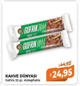 Kahve Dünyasi Gofrik 33 Gr. Antepfist