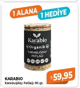 Karabio Karabuğday Patlağı 90 Gr.