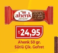 Ahenk 50 Gr. Sütlü Çik. Gofret