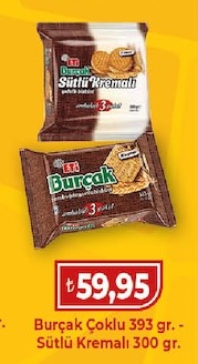 Burçak Çoklu 393 Gr. - Sütlü Kremalı 300 Gr.