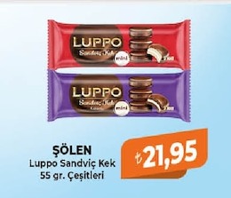 Şölen Luppo Sandviç Kek Çeşitleri 55 Gr