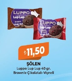 Şölen Lupo Lup 40Gr. Brownie Çikolatalı-Vişneli