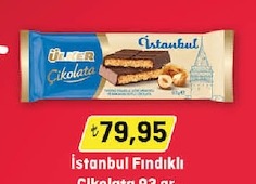 Ülker Çikolata İstanbul Fındıklı 83Gr.