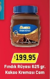 Ülker Fındık Rüyası 625Gr. Kakaolu Kreması Cam