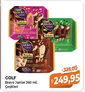 Golf Bravo Junior 360 Ml Çeşitleri