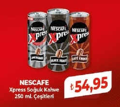 Nescafe Xpress Soğuk Kahve 250 Ml. Çeşitleri