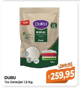 Duru Toz Deterjan 1.6 Kg.