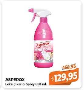 Asperox Leke Çıkarıcı Sprey 650 Ml.