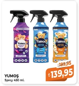 Yumoş Sprey 450 Ml.