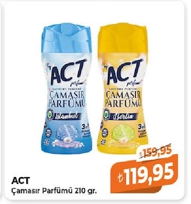 Act Çamaşır Parfümü 210 Gr.