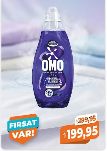 Omo Express Fresh Sıvı Deterjan