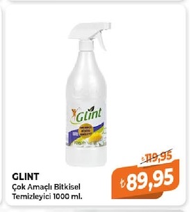 Glint Çok Amaçlı Bitkisel Temizleyici 1000 Ml.