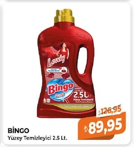 Bingo Yüzey Temizleyici 2.5 Lt.