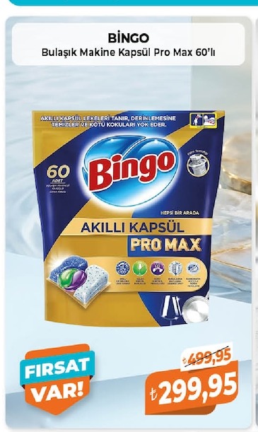 Bingo Akıllı Kapsül Pro Max 60'Lı