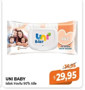 Uni Baby Islak Havlu 90'Li Aile
