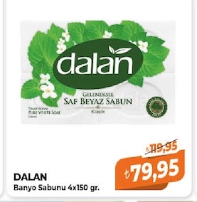 Dalan Saf Beyaz Sabun 4X150 Gr.