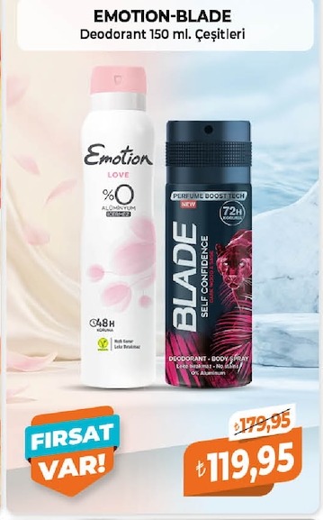 Emotion Blade Deodorant 150 Ml