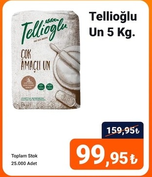 Tellioglu Un 5 Kg.