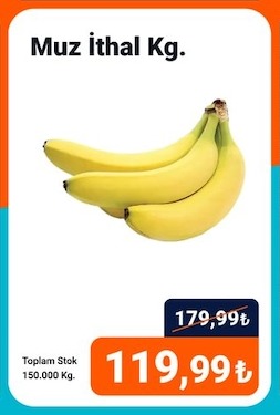 Muz İthal Kg.