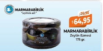 Marmarabirlik Zeytin Ezmesi 175 Gr