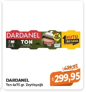 Dardanel Ton 4X75 Gr. Zeytinyağlı