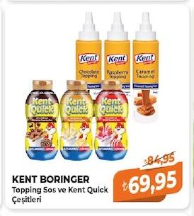 Kent Boring Sos Ve Kent Quick Çeşitleri