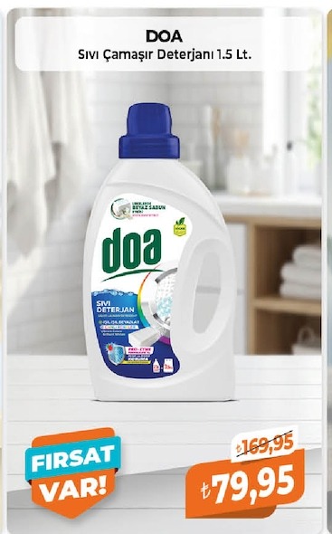Doa Sıvı Çamaşır Deterjanı 1.5 Lt