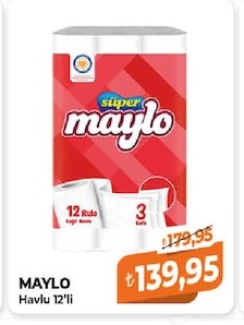 Maylo Havlu 12'Li