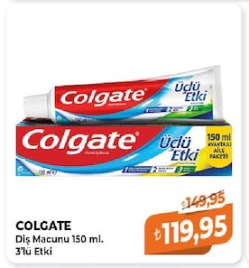 Colgate Diş Macunu 150 Ml. 3'Lü Etki