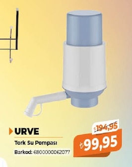 Urve Tork Su Pompası