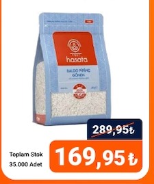 Hasata Baldo Pirinç 1Kg
