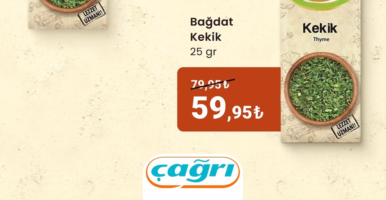 Bağdat Kekik 25G