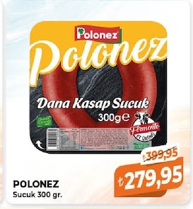 Polonez Sucuk Dana Kasap Sucuk 300Gr.