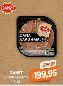 Danet Dilimli Kavurma 100 Gr.