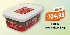 Eker Tava Yoğurt 1 Kg.