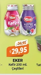 Eker Kefir 200 Ml. Çeşitleri